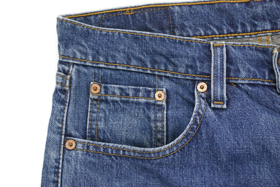 Levis 519 Jeans Size 32 W32xL28.75 90s Levis 519 Denim Jeans | Etsy