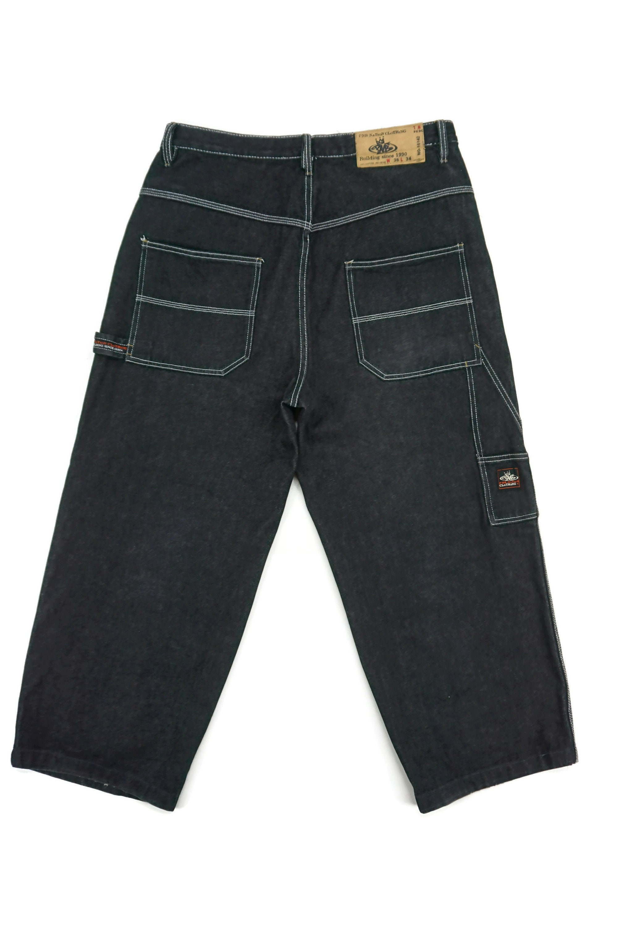 PNB Nation Jeans Size 36 W37xl27 PNB Nation Carpenter Denim PNB Nation Jeans Size 36 W37xl27 PNB Nation Carpenter Denim