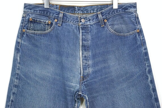 Levis 501 Jeans Size 37 W37xL33.5 Levis Jeans Lev… - image 3