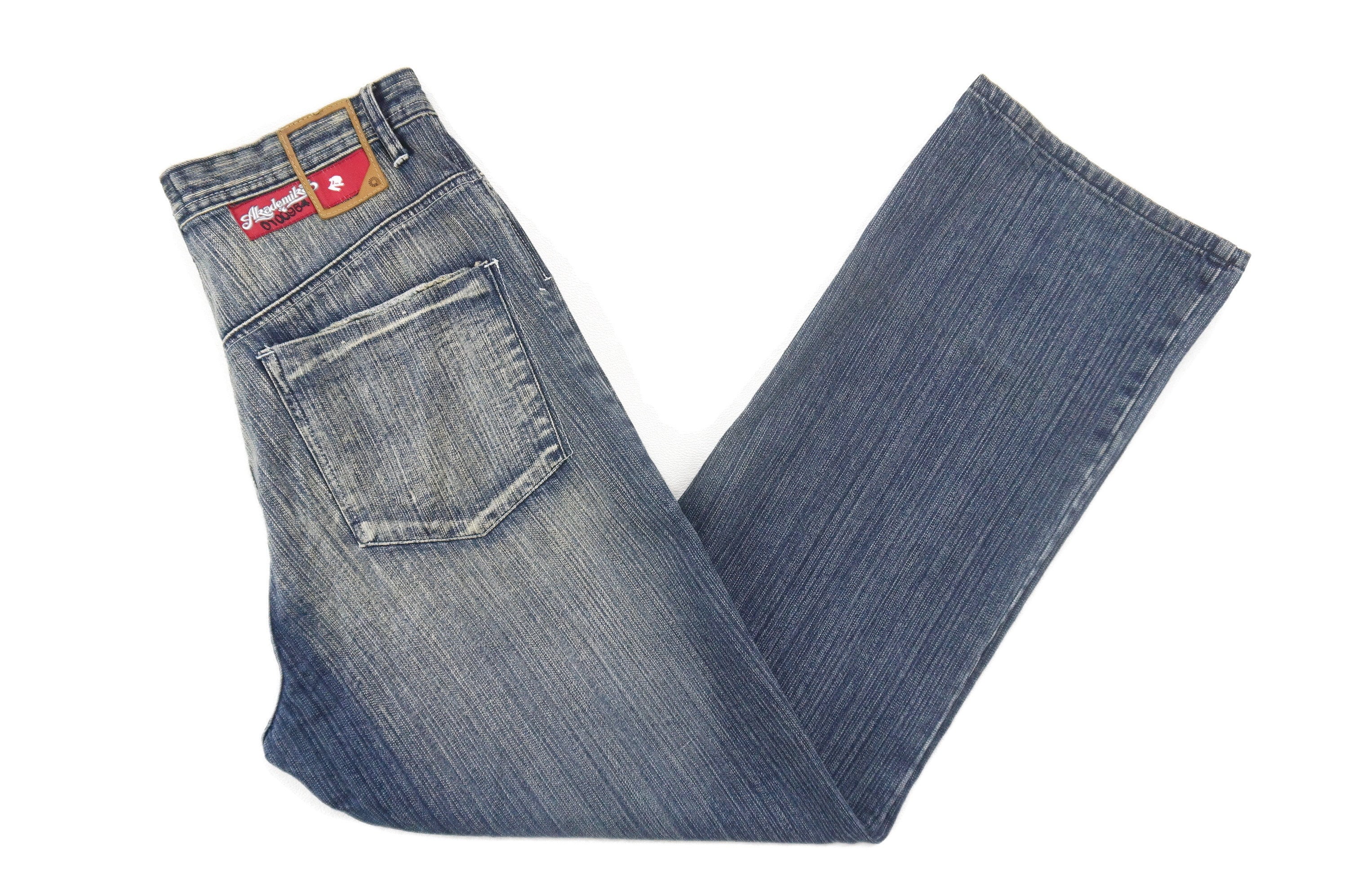 Akademiks Baggy Jeans, Hip Hop Skateboard Denim (W34 X L33) - Etsy UK