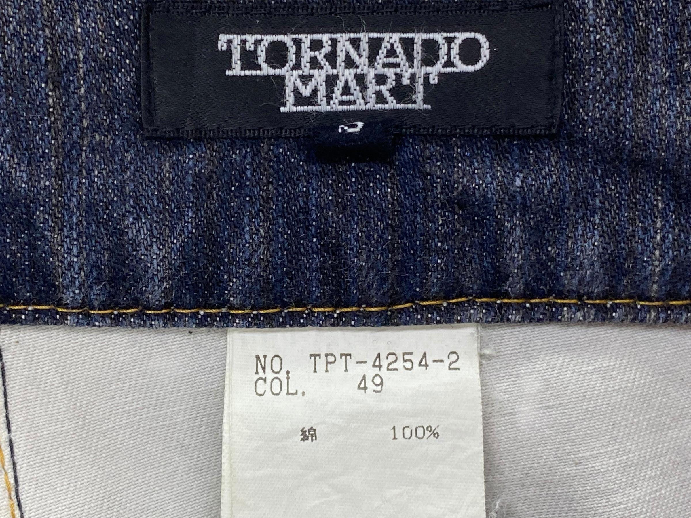 Tornado Mart Bootcut Flare Pants: Japanese Acid Wash, Size