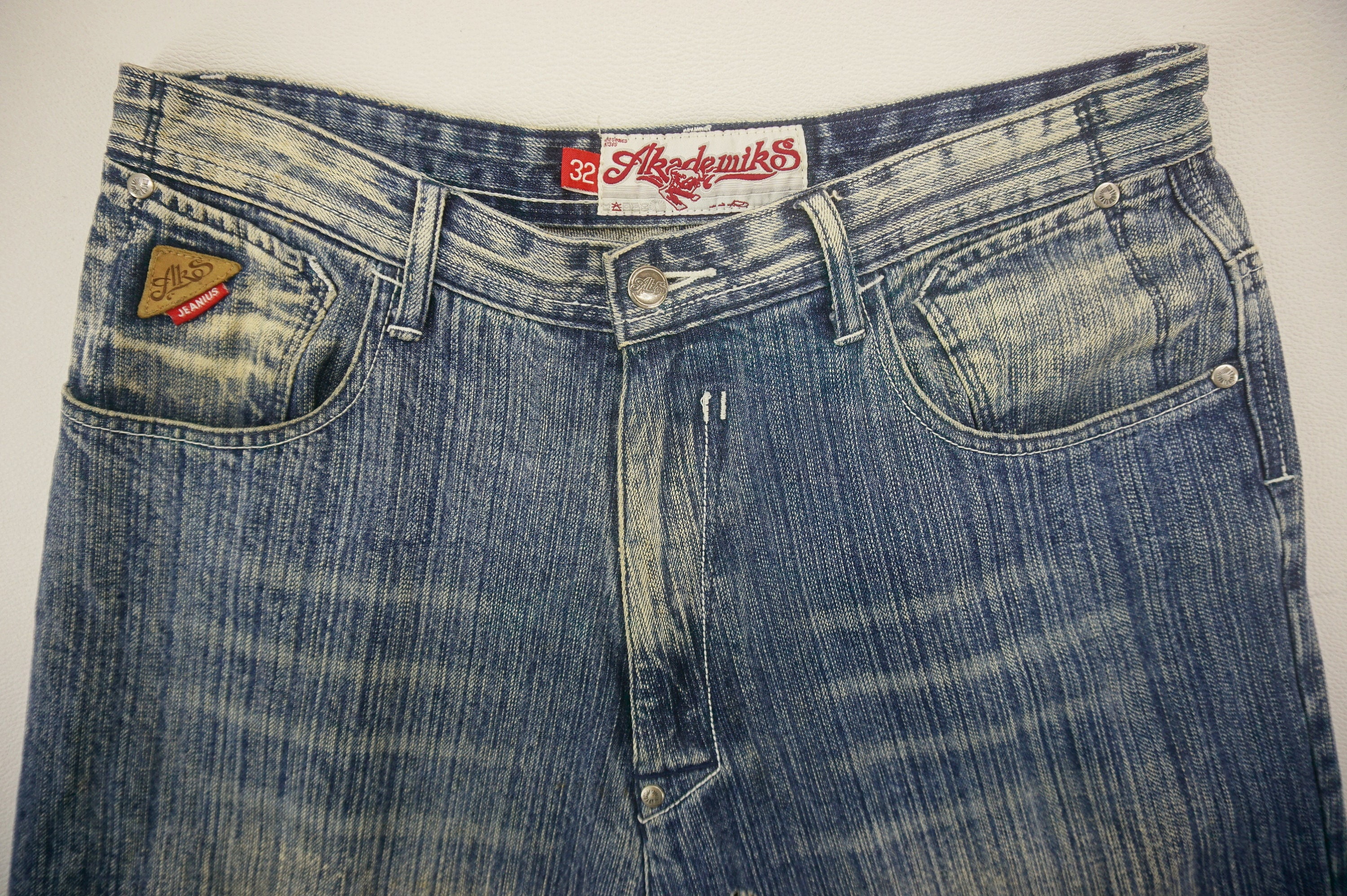 Akademiks Baggy Jeans, Hip Hop Skateboard Denim (W34 X L33) - Etsy UK