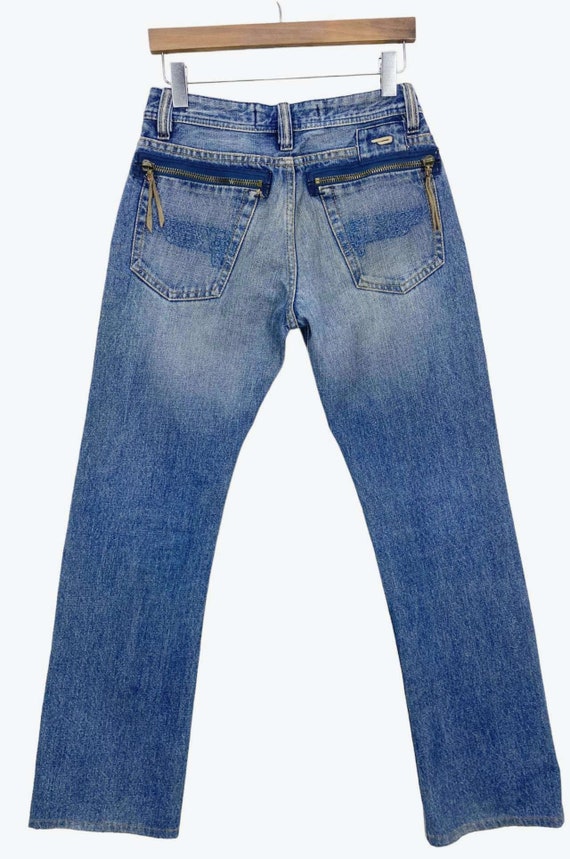 Diesel Jeans Size 29 W29xl30 Diesel Industries Bootcut Denim