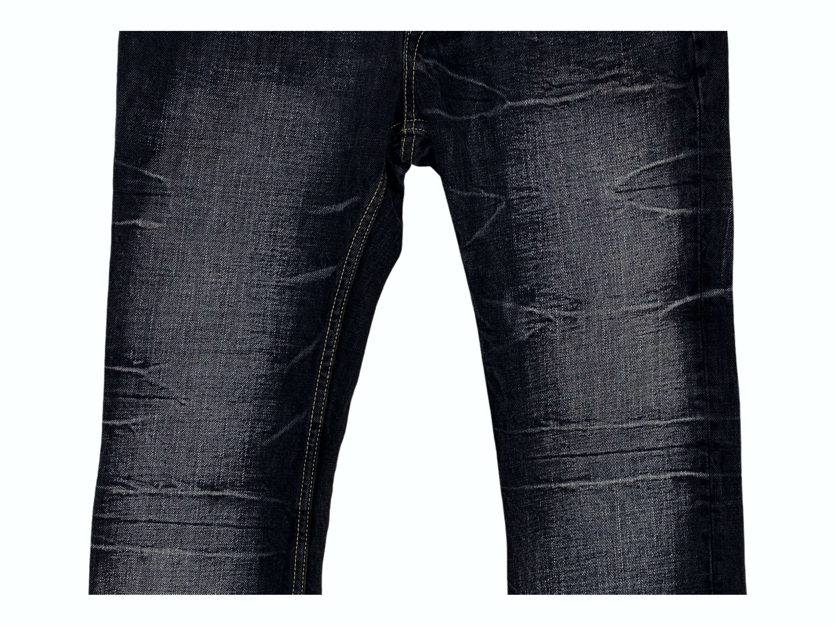 パンツ 00s semantic design coating black denim Semantic Design 00s Flared Denim – firstfinal