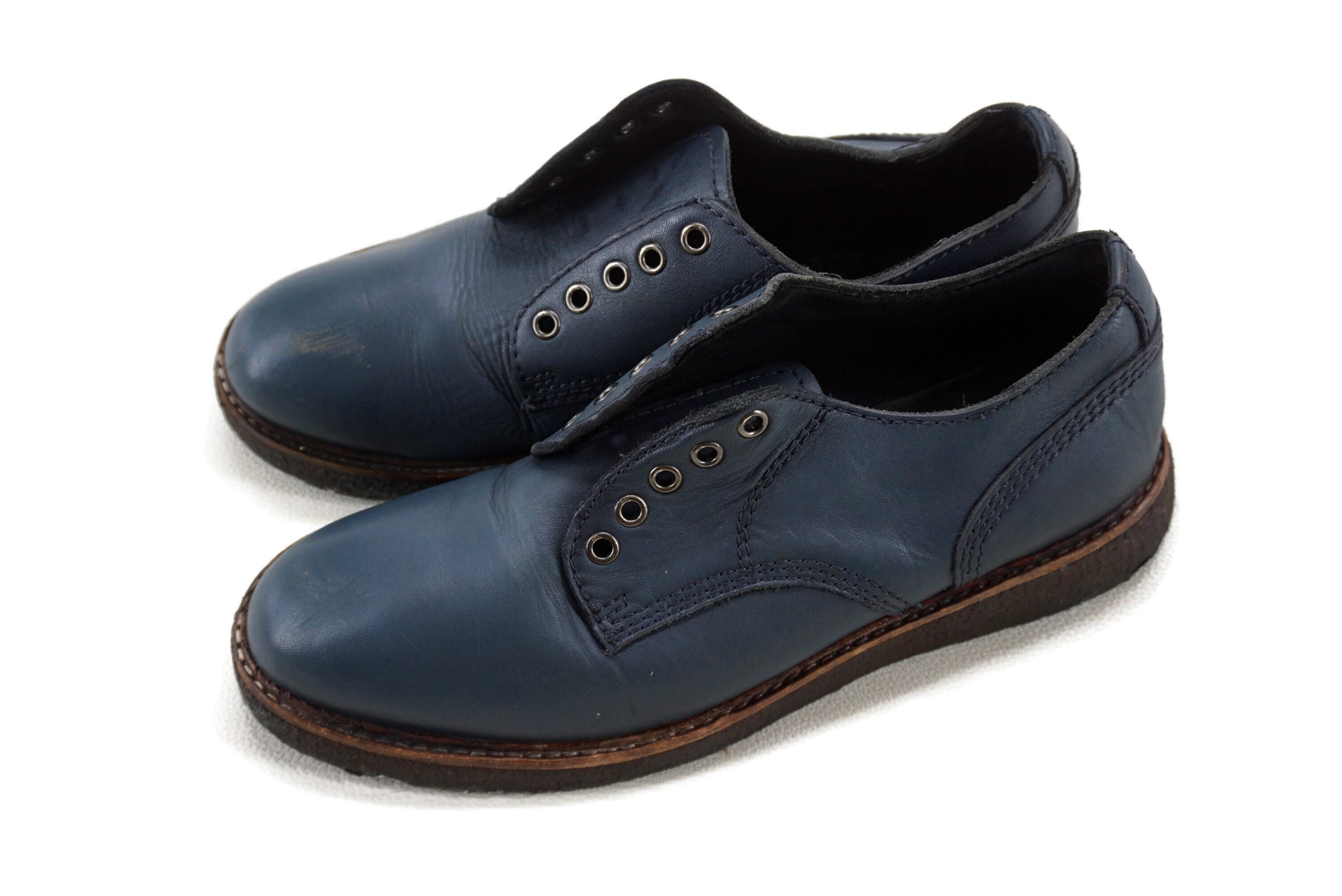 Cabane De Zucca Leather Oxfords US9 UK8 - Etsy