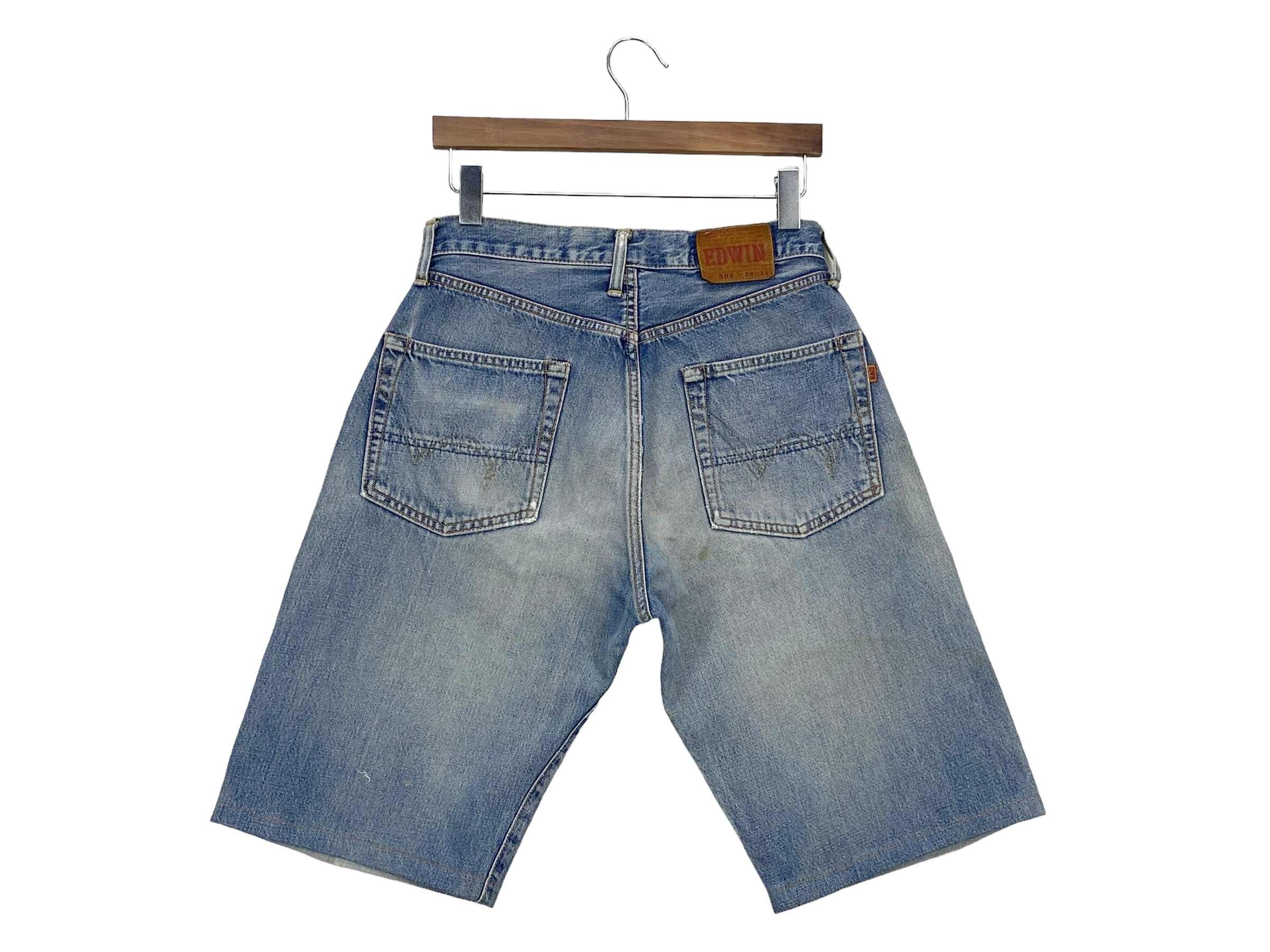 Edwin 505 Selvedge Jeans Size 28 W28xl11.5 Edwin Selvedge