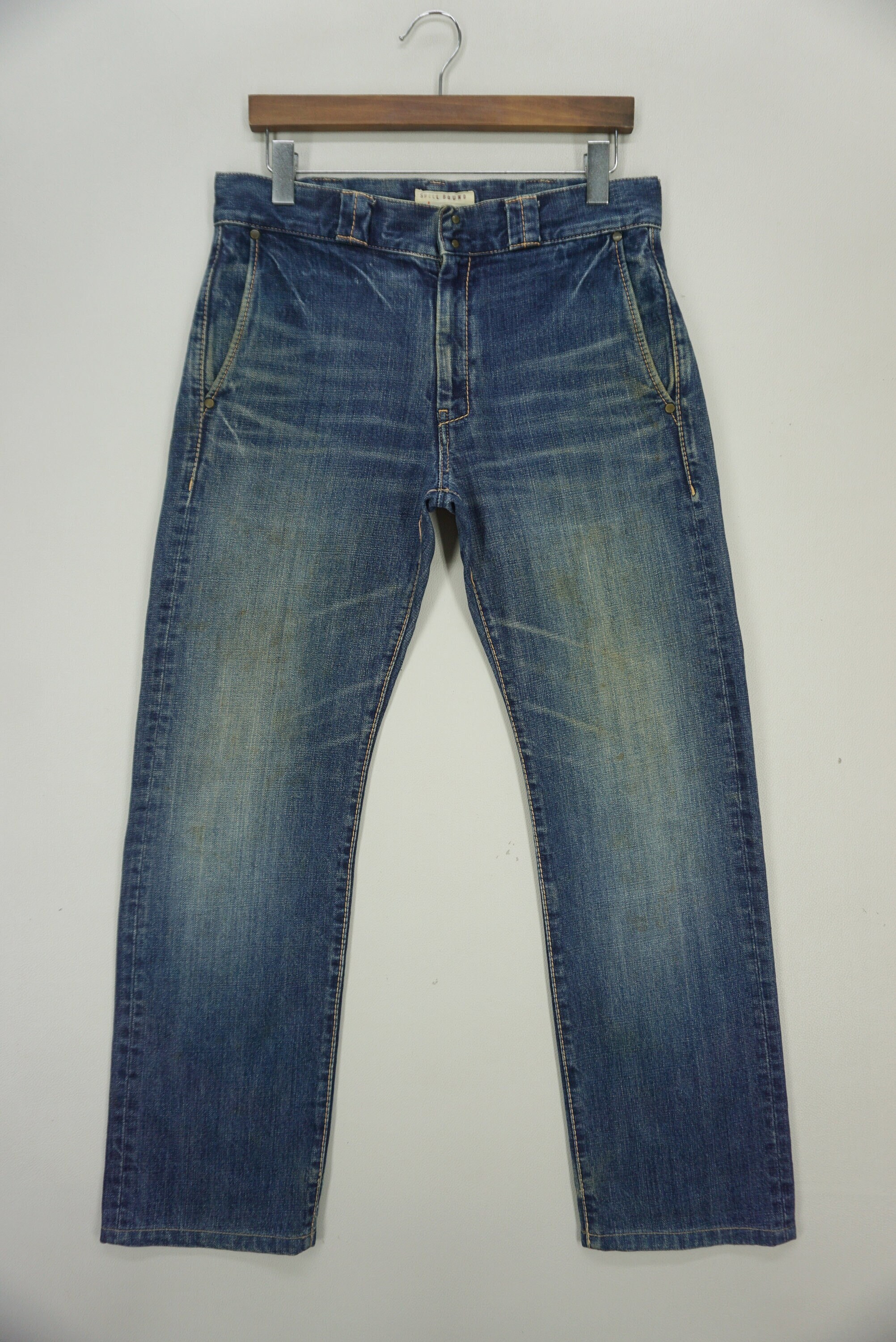 パンツ SPELLBOUND / denime work pants Spellbound Jeans Size S W33xl29 Spell Bound Denim Jeans