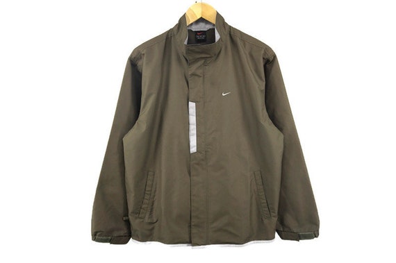 nike windbreaker brown