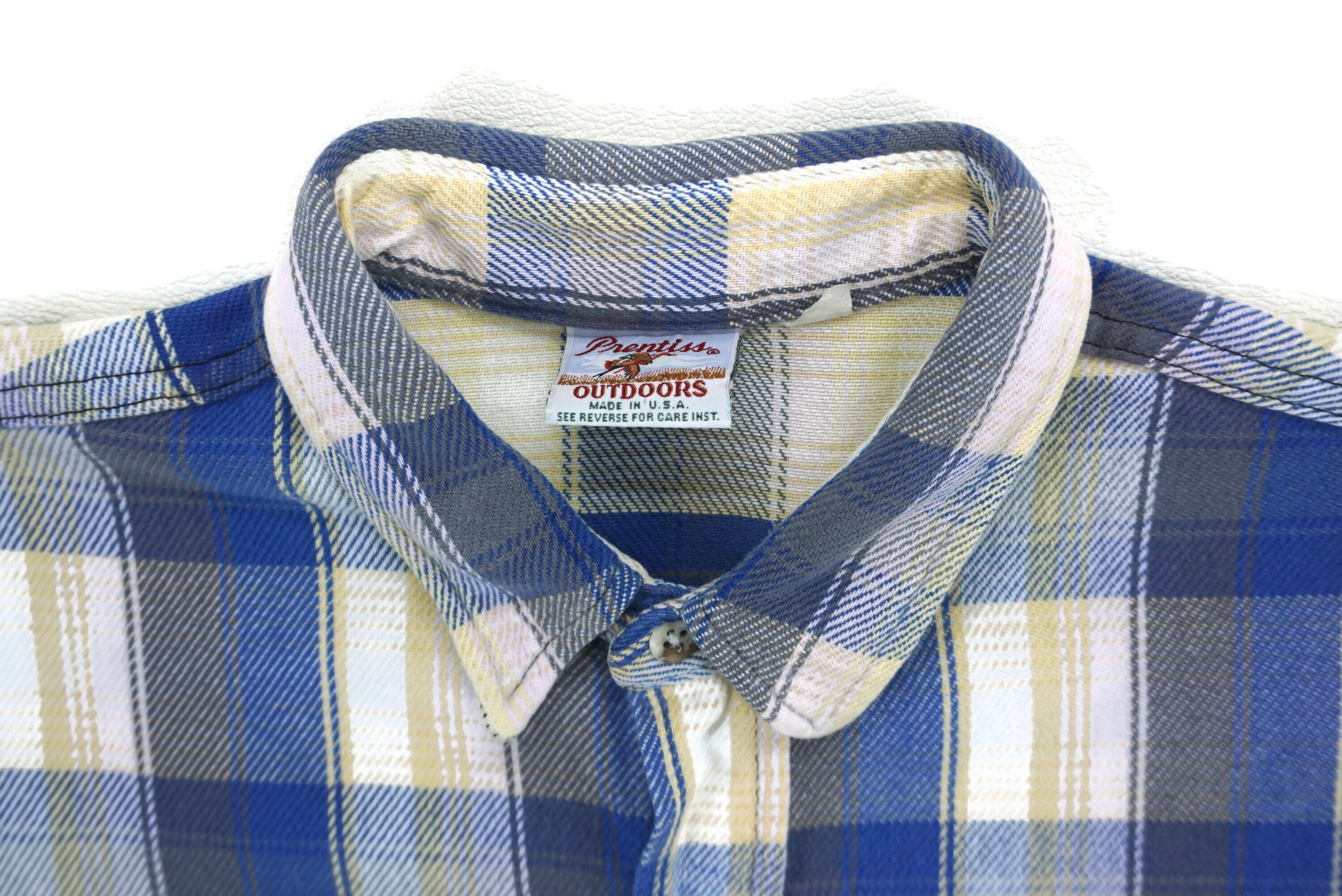 Prentiss Shirt Mens Size M/L Vintage Prentiss Outdoor Flannel | Etsy