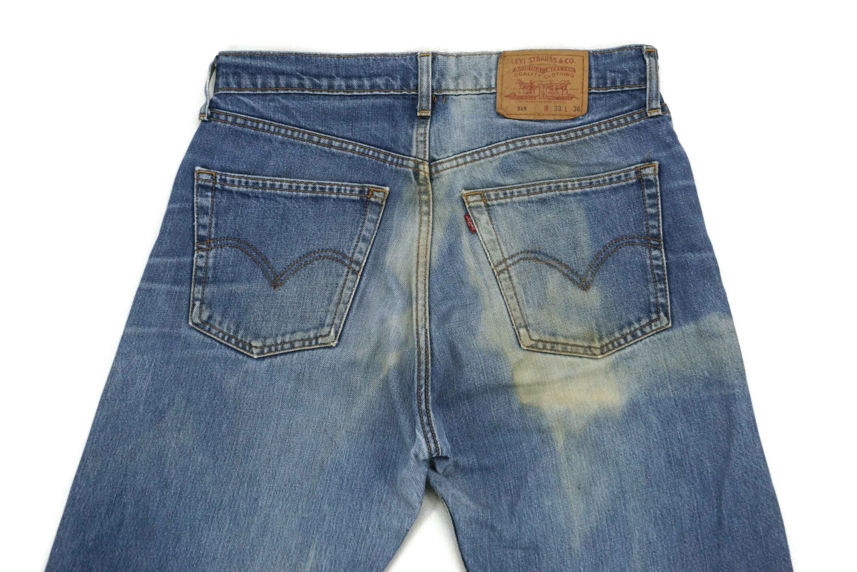 Levis 519 Jeans Size W32xl31 90s Levis 519 Denim Jeans Levis - Etsy  Singapore