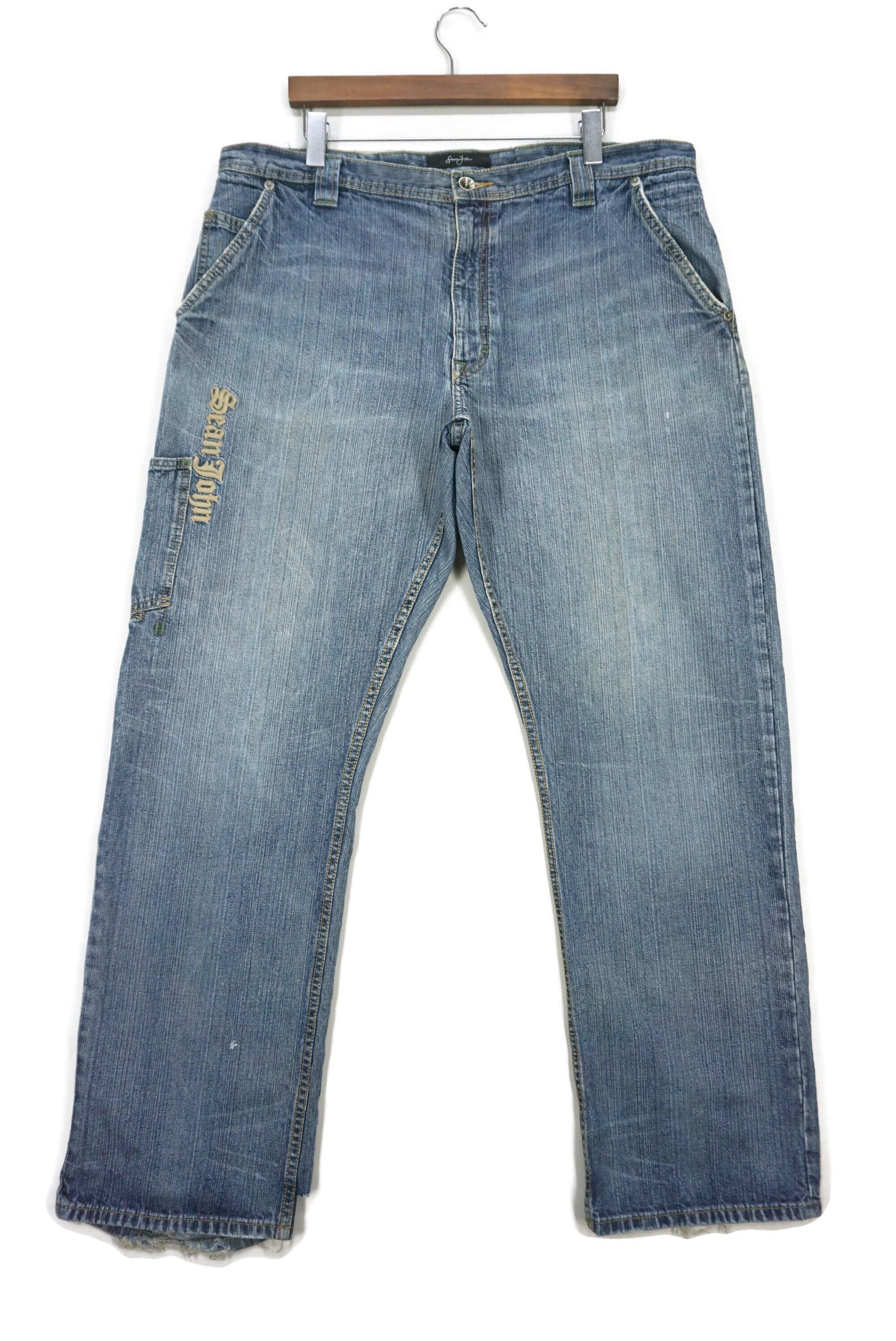 Sean John Baggy Jeans, Hip Hop Denim (W40 L34) - Etsy