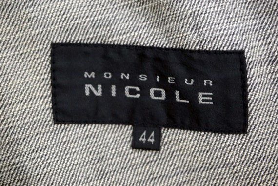 Vintage Monsieur Nicole Jeans, W30 X L32.5, Straight Leg Denim - Etsy