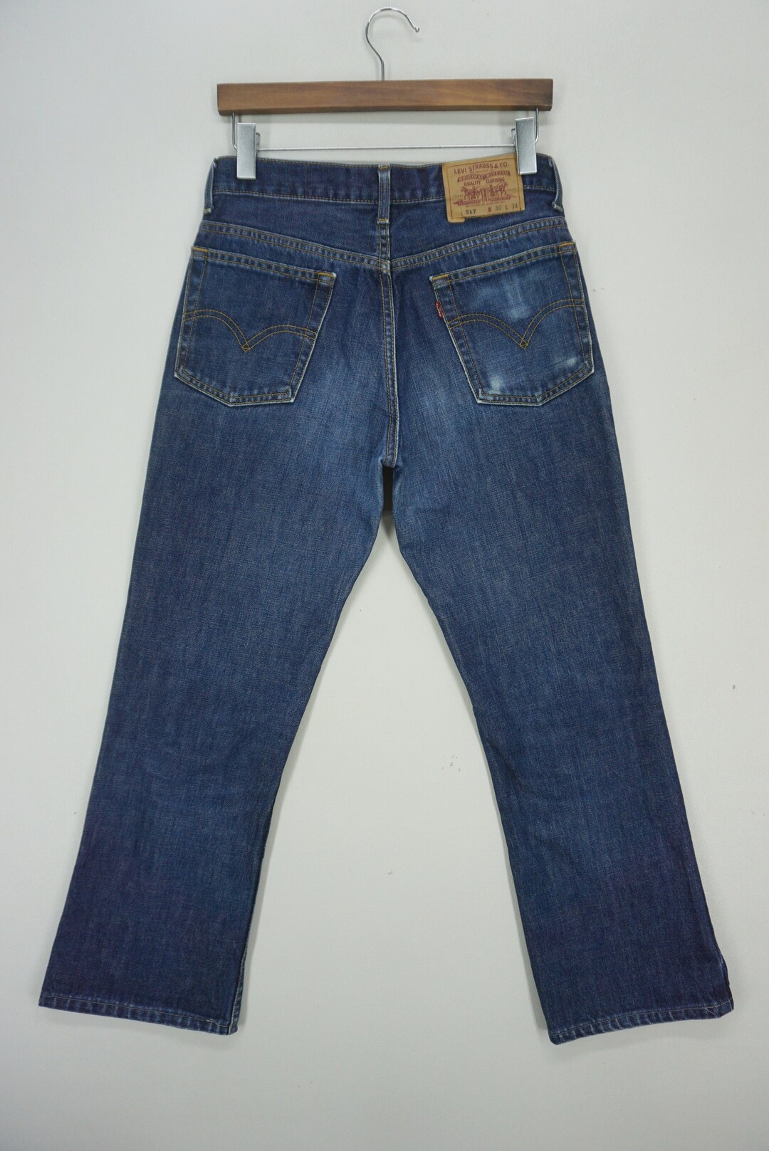 Buy Levis 517 Jeans Size 30 W30xl27 Vintage Levis 517 Denim Jeans Levis 517  Vintage Distressed Flare Bootcut Jeans New Age Cowboys Online in India