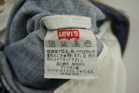 Levis 501 Jeans Size W30xL28.5 90s Levis 501 Dist… - image 5