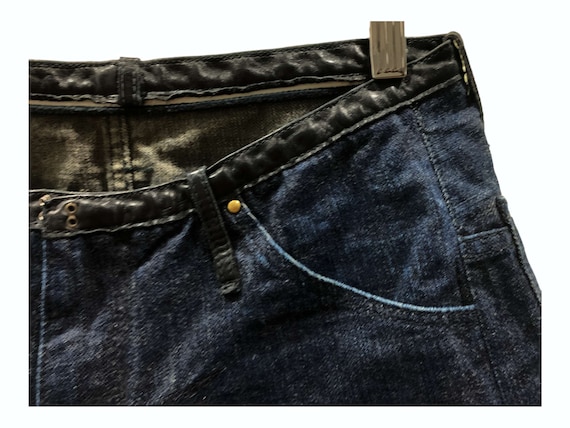 正規品 Heart hip flare denim ANDMARY】Heart hip flare denim