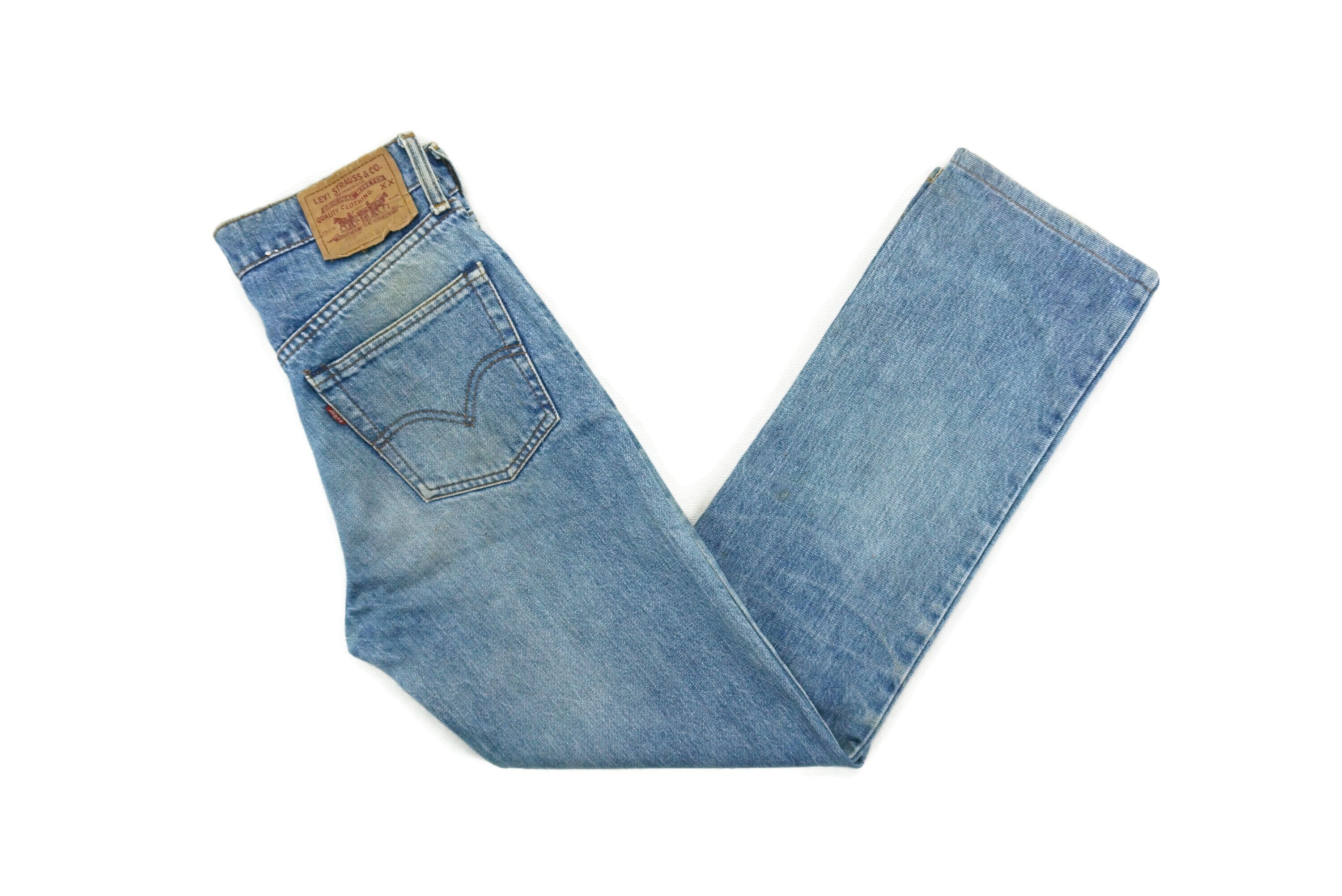 Levi s Jeans Levis 503 Size 30 W30xl30.5 Denim Jeans Distressed