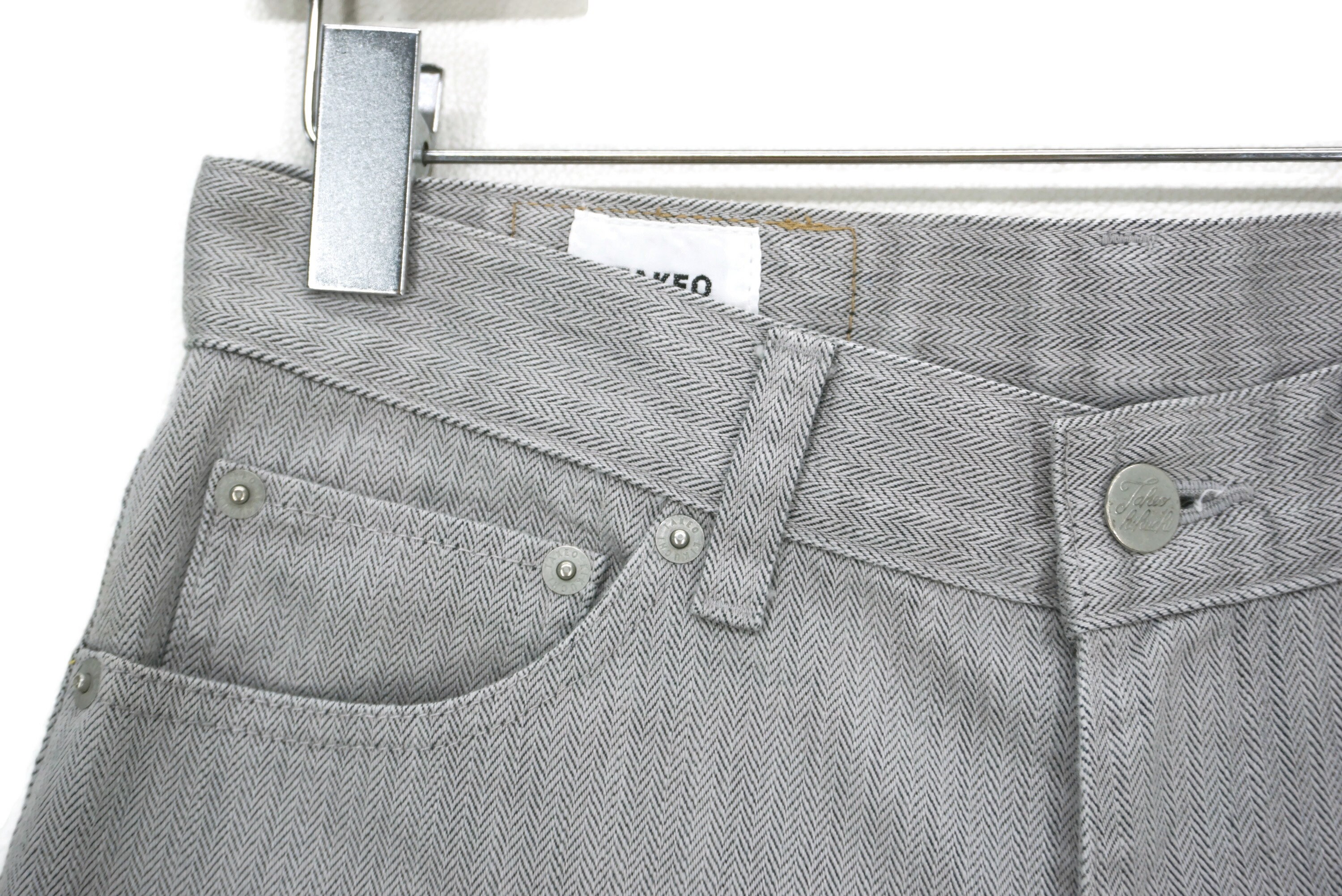 タケオキクチ ヘリンボーンデニムジーンズ 日本製 (W29xL29.5) - Etsy 日本