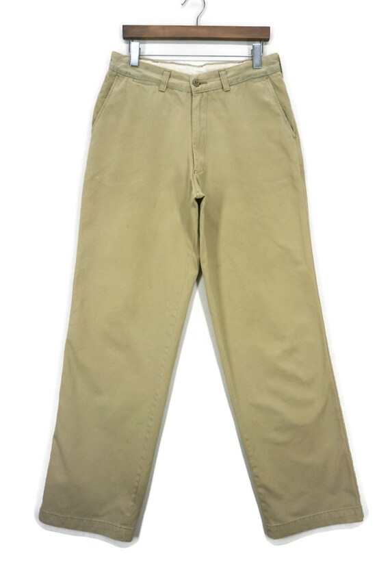 Pantalones Schott Tamano 32 W33xL34 Vintage Schott NYC Hickory Workwear Ejercito Militar Pantalones Casuales Hechos en Japon Etsy Mexico