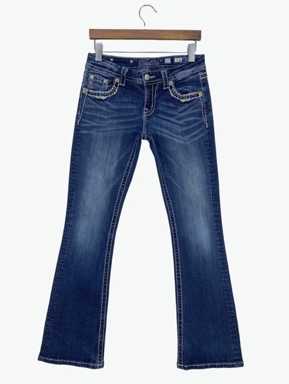 Miss Me Jeans Talla 27 W29xL30 Miss Me Bootcut Jeans con lavado