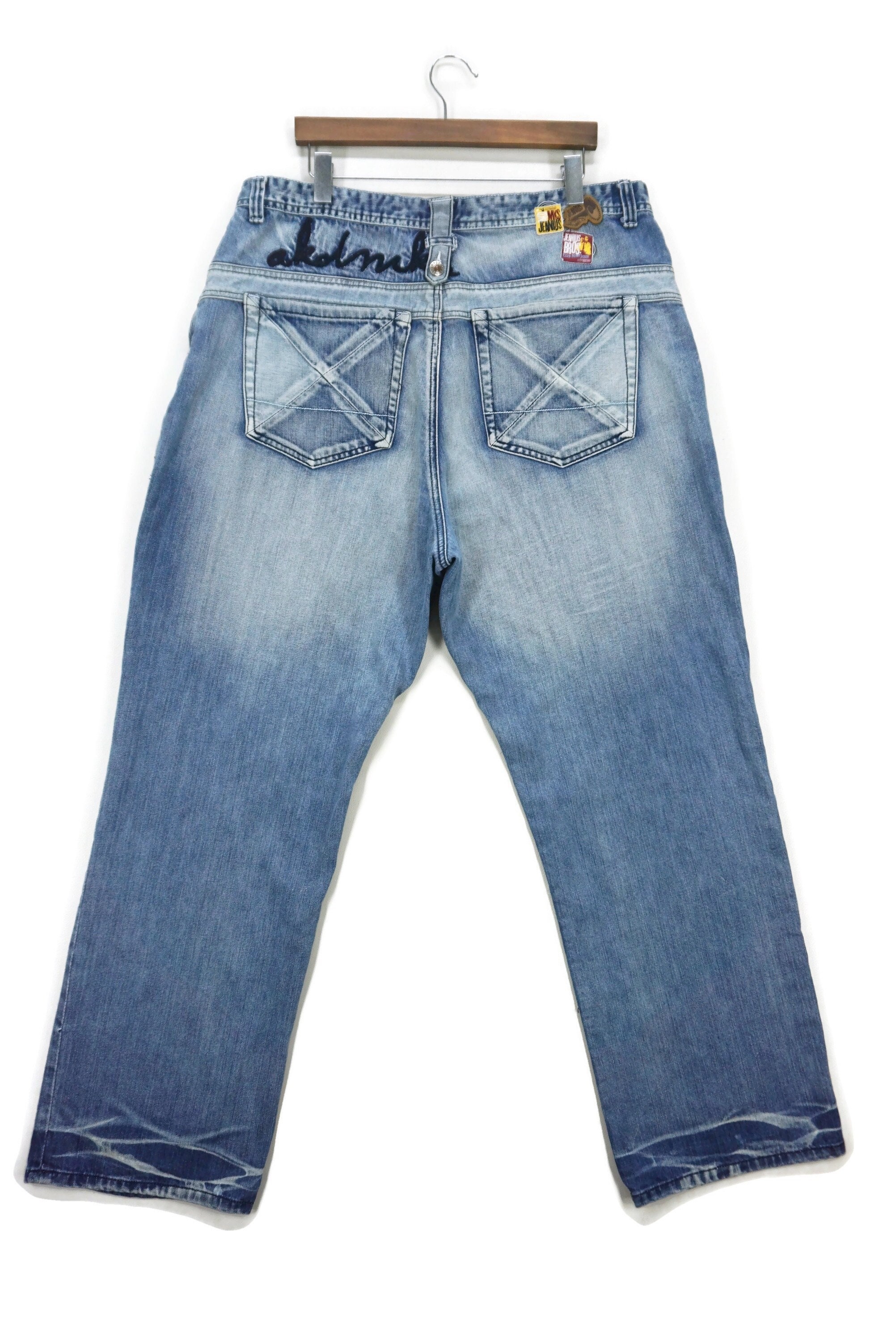 Baggy Jeans Size 40 Akademiks Hip Hop Skateboards Relaxed Loose