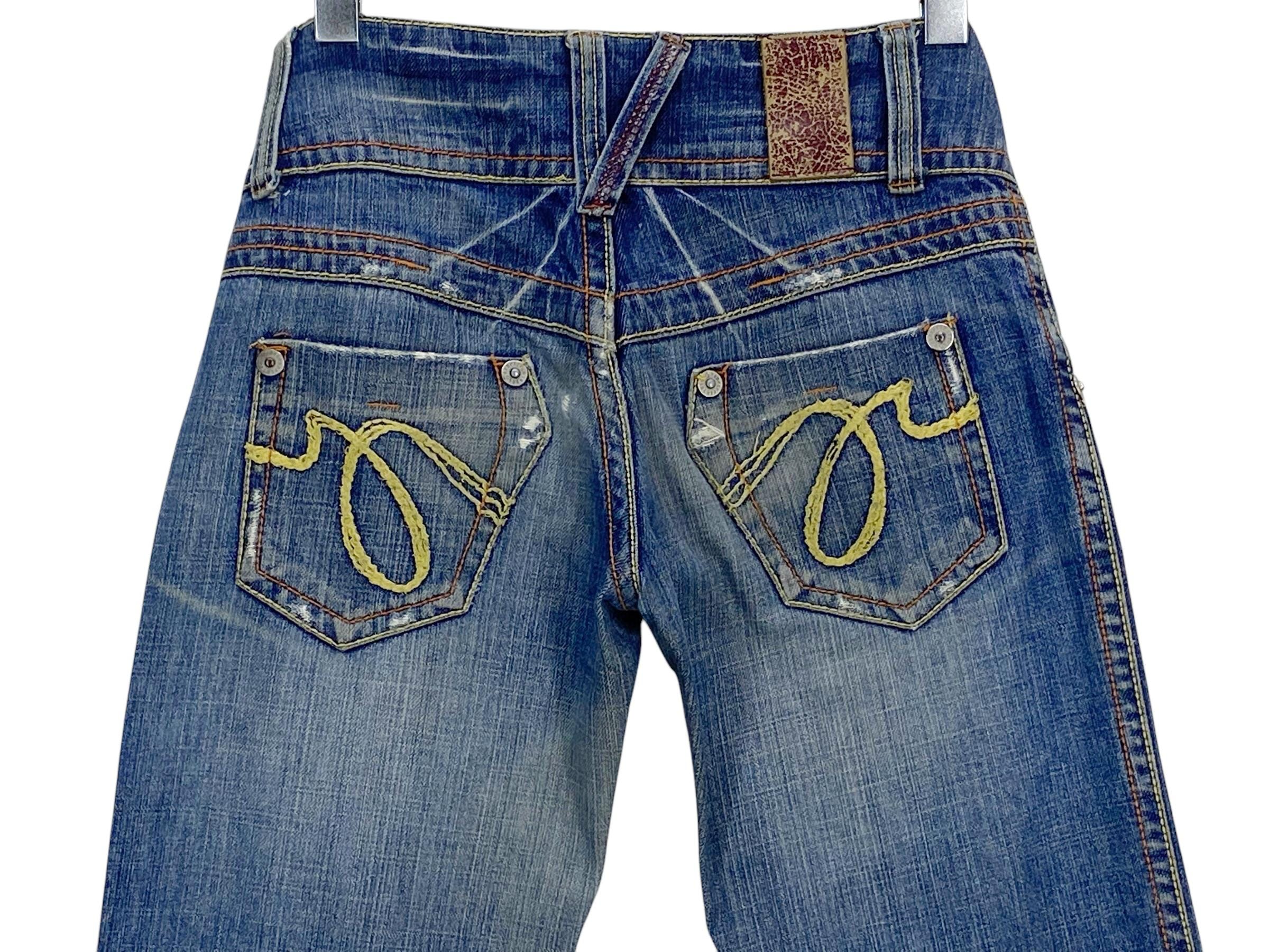 Vintage Red Pepper Jeans: Women's Low-rise Bootcut Flare Denim