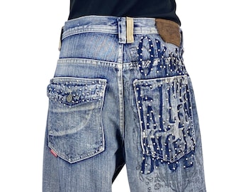 Y2K ドルチェ＆ガッバーナ D&G ダークウォッシュ ブルージーンズ