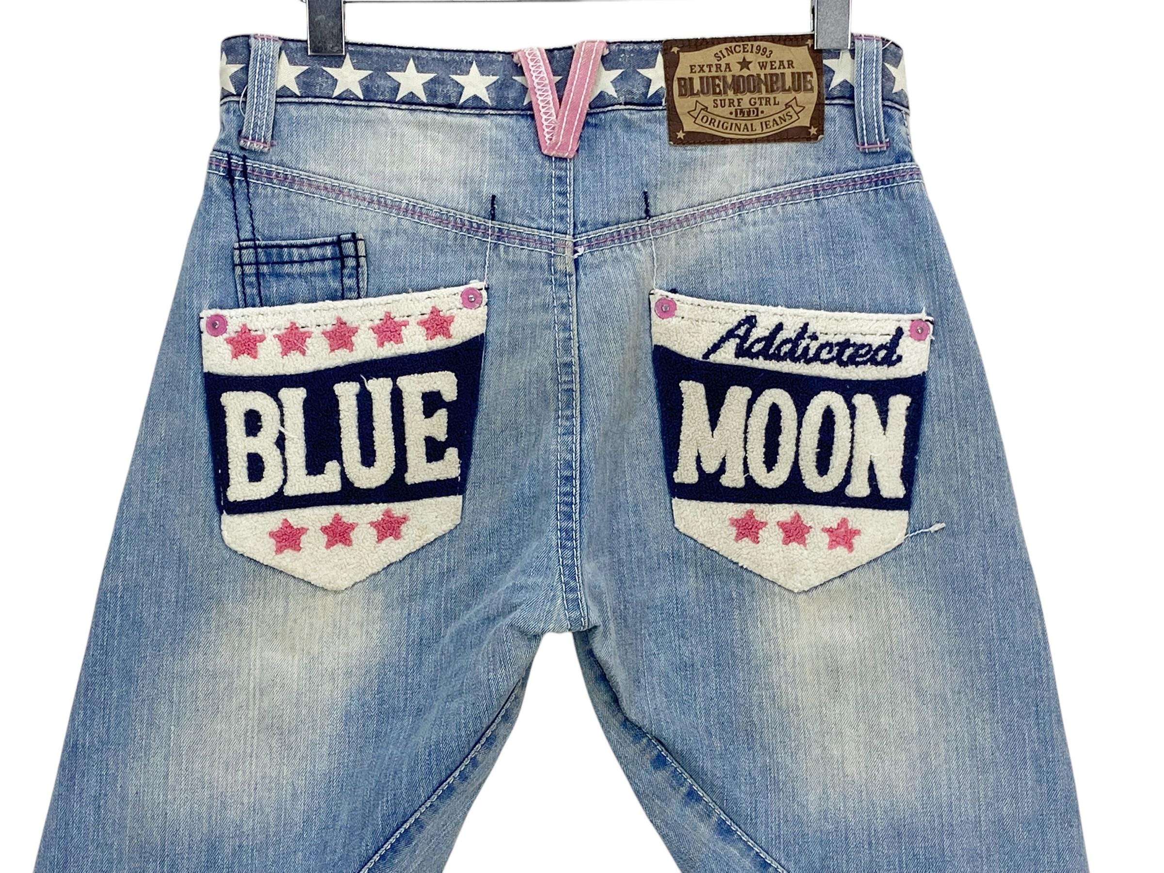 Blue Moon Blue Japan Denim Jeans - Size 26 - Etsy