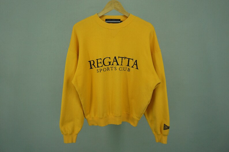 Regatta Sport Club Sweater Men/'s Size M Vintage Regatta Sport Club Crewneck Pullover