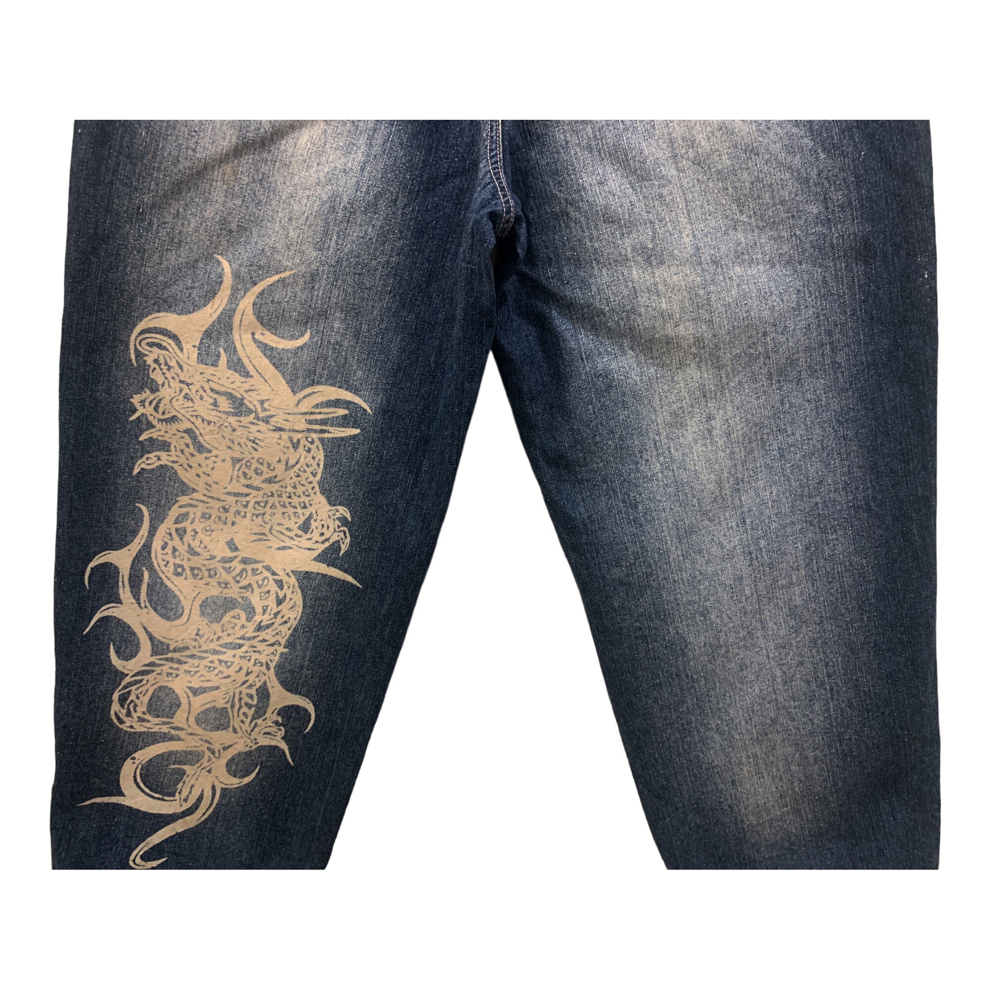 【THEAIRTOWN】Some part damage jeans down damage pt - THEAIRTOWN | 60% - Asian Fashion Online Store