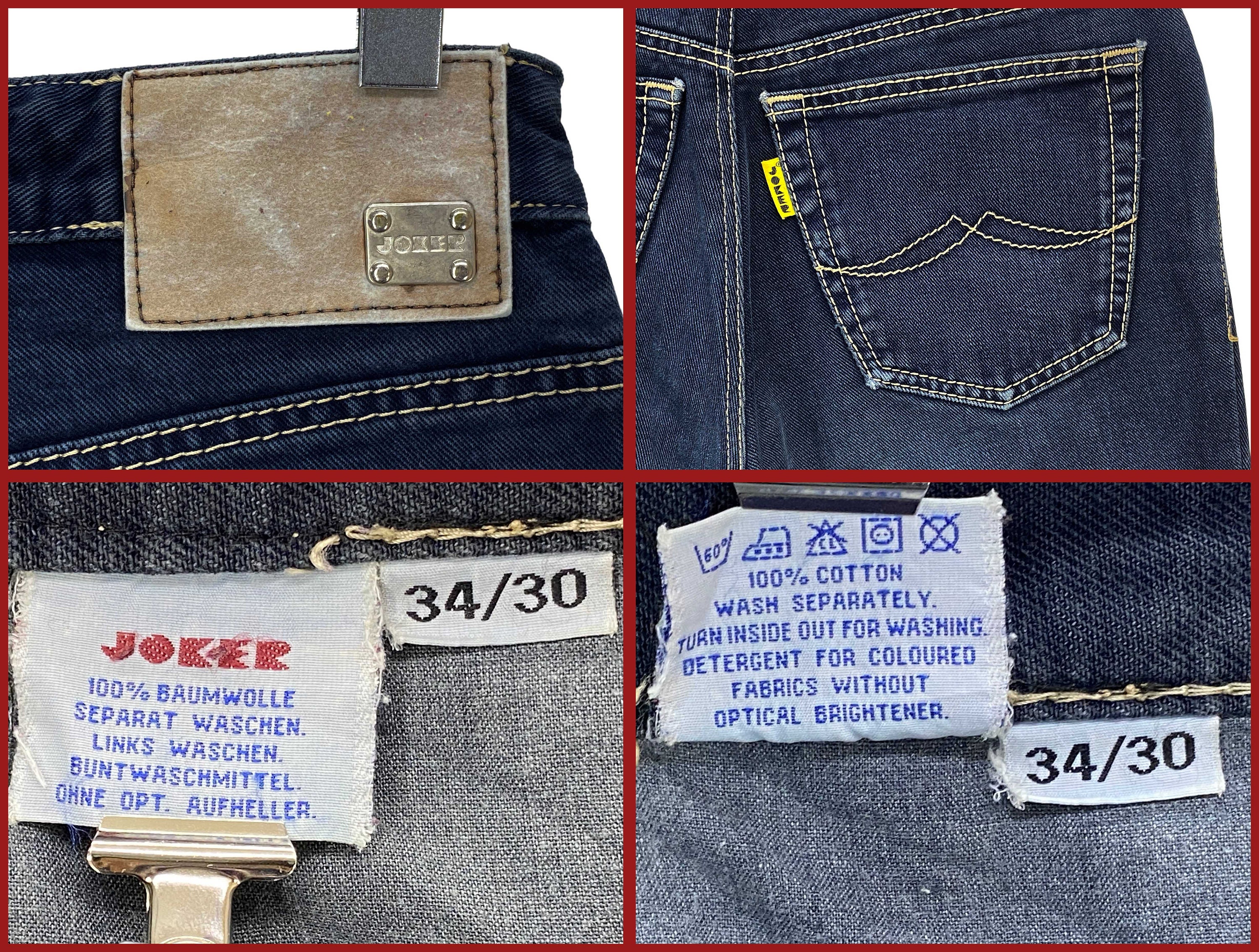 Joker Denim Jeans, W29 L30, Distressed Baggy Skate Jeans - Etsy