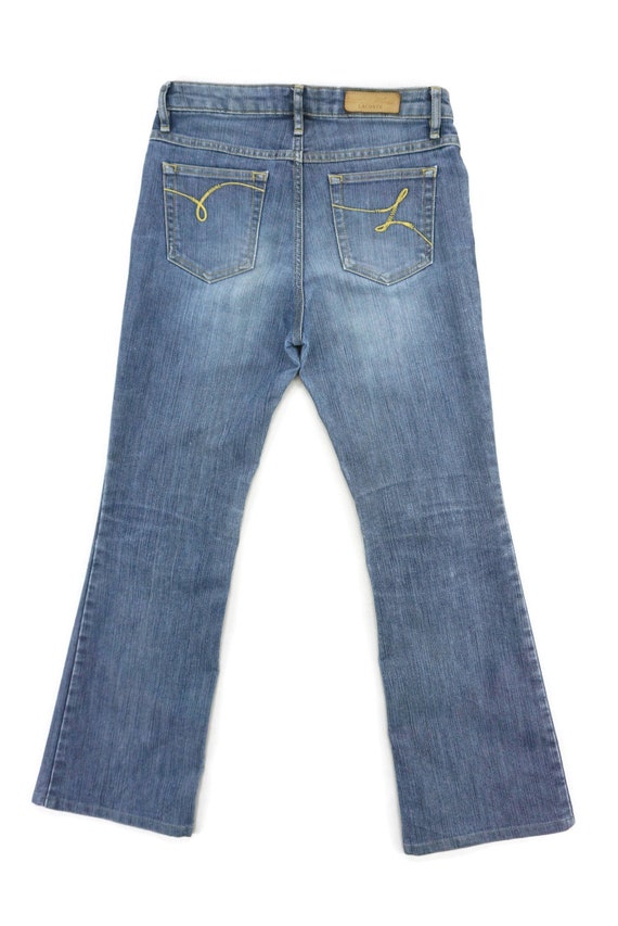 Stretch Cotton Bootcut Denim Jeans