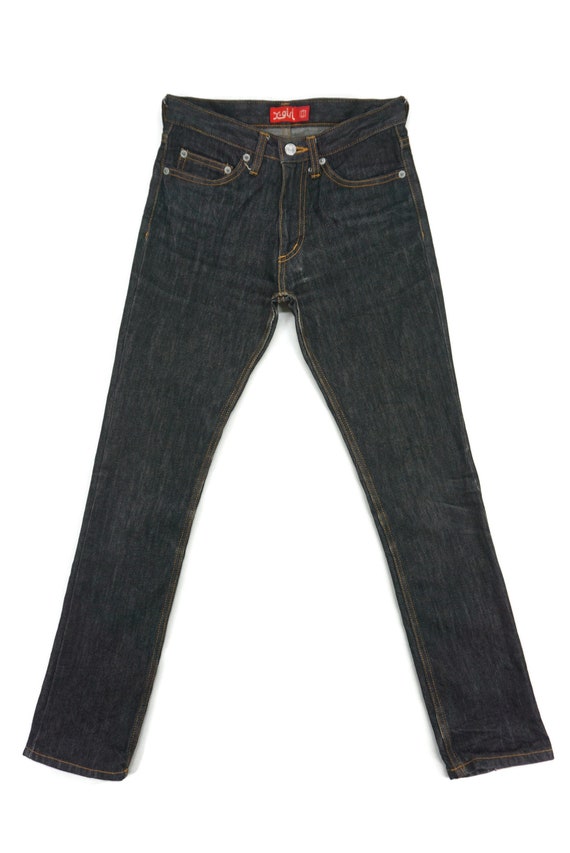 Xgirl デニム X-girl - BACK SLIT DENIM PANTS / ライトインディゴ | Tempt