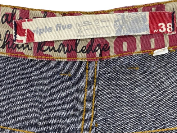 パンツ 555 soul triple five soul buggy denim 555SOUL - 90s HIP HOP TRIPLE FIVE SOUL デニムショーツの通販