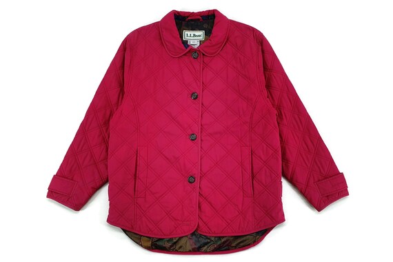 LL Bean Jacket Womens Size M Mens Size S Vintage L