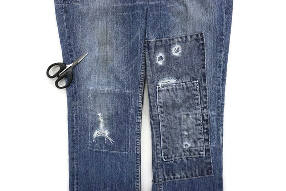 Levis 501 Jeans Size W30xL28.5 90s Levis 501 Dist… - image 9