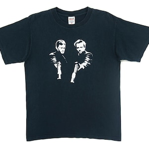 Camiseta vintage de la banda mafiosa Boondock Saints con la película Willem Dafoe, para hombre, talla S