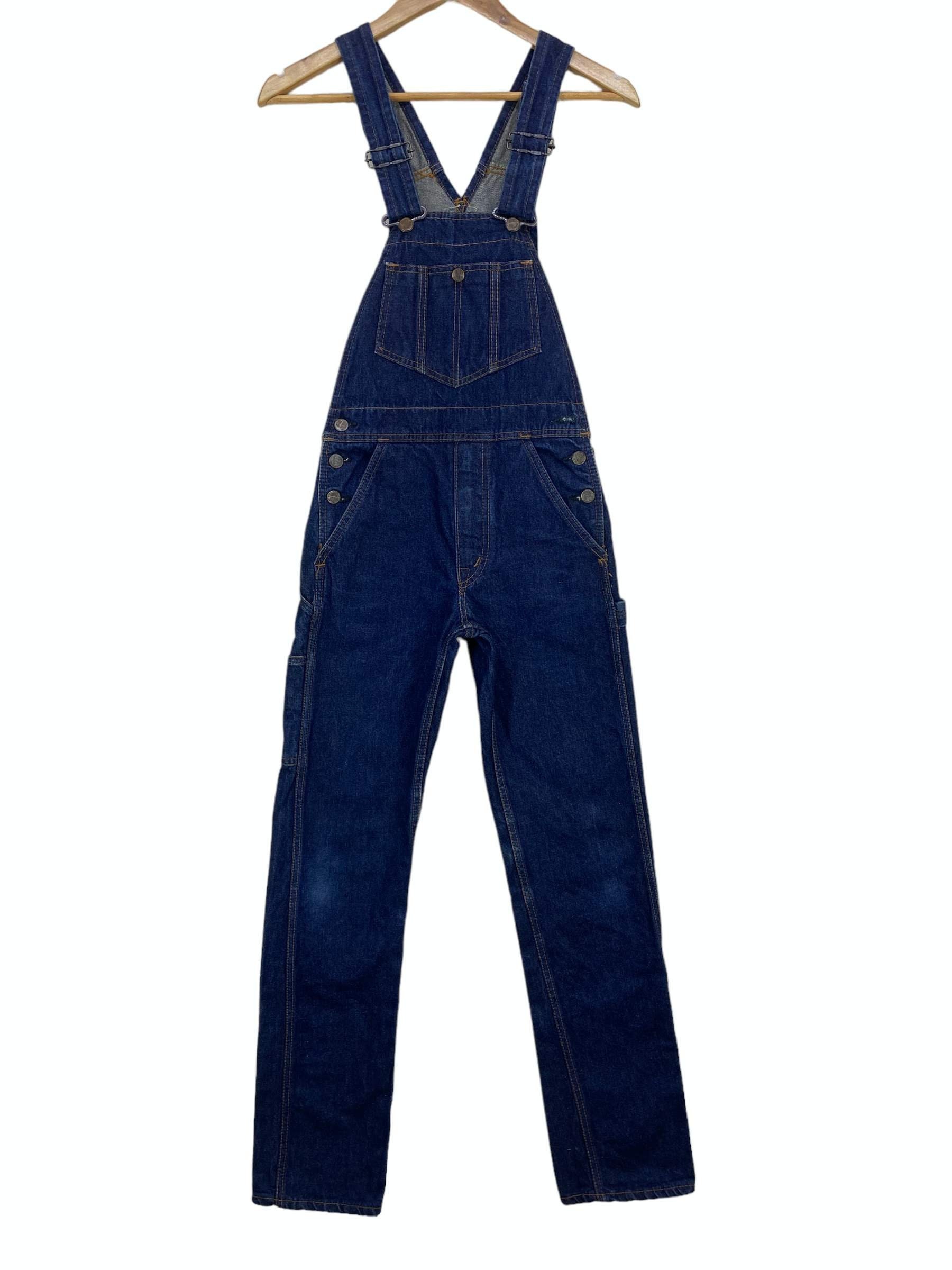Vintage Big John Denim Overalls, Japanese Blue Jeans, W27 L30.5 - Etsy