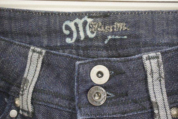 Miss Me Jeans Size 26 W30xL29.5 Miss Me Stud Deni… - image 6