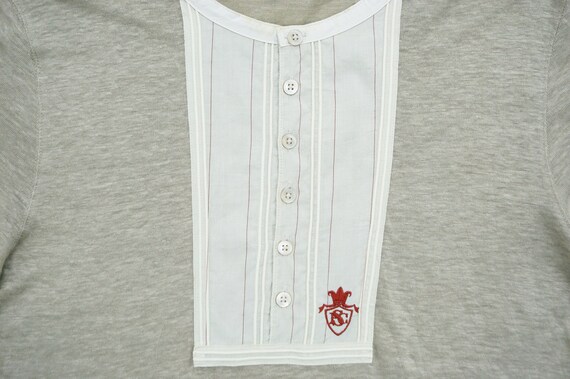 Paul Smith Linen Henley Shirt, Made in Japan, Size S View 4