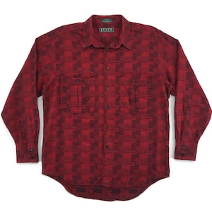 Levis Shirt Mens Size M 80s 90s Levis Sutter Creek Shirt Levis Vintage Flannel Workwear Fishing Hunting Mountaineering Shirt