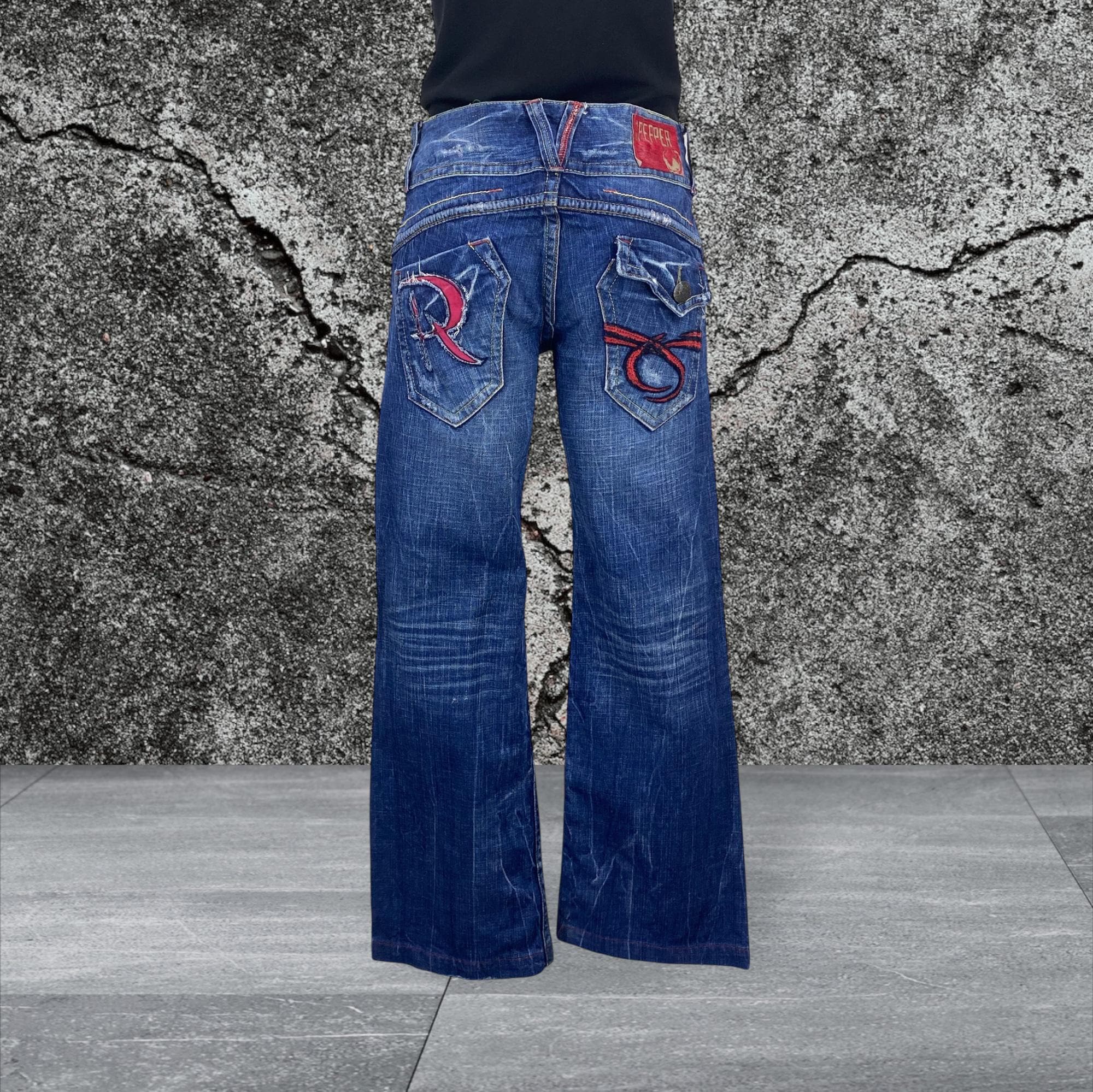 RED PEPPER bootcut jeans, size 27, brand new.