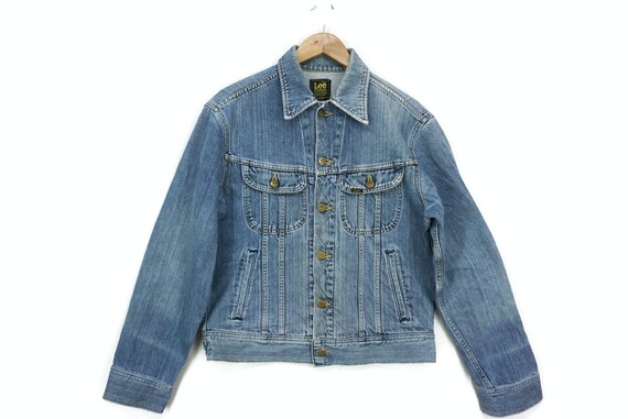 Lee Jacket Mens Size S Lee Riders Trucker Jeans Jacket Vintage Lee 