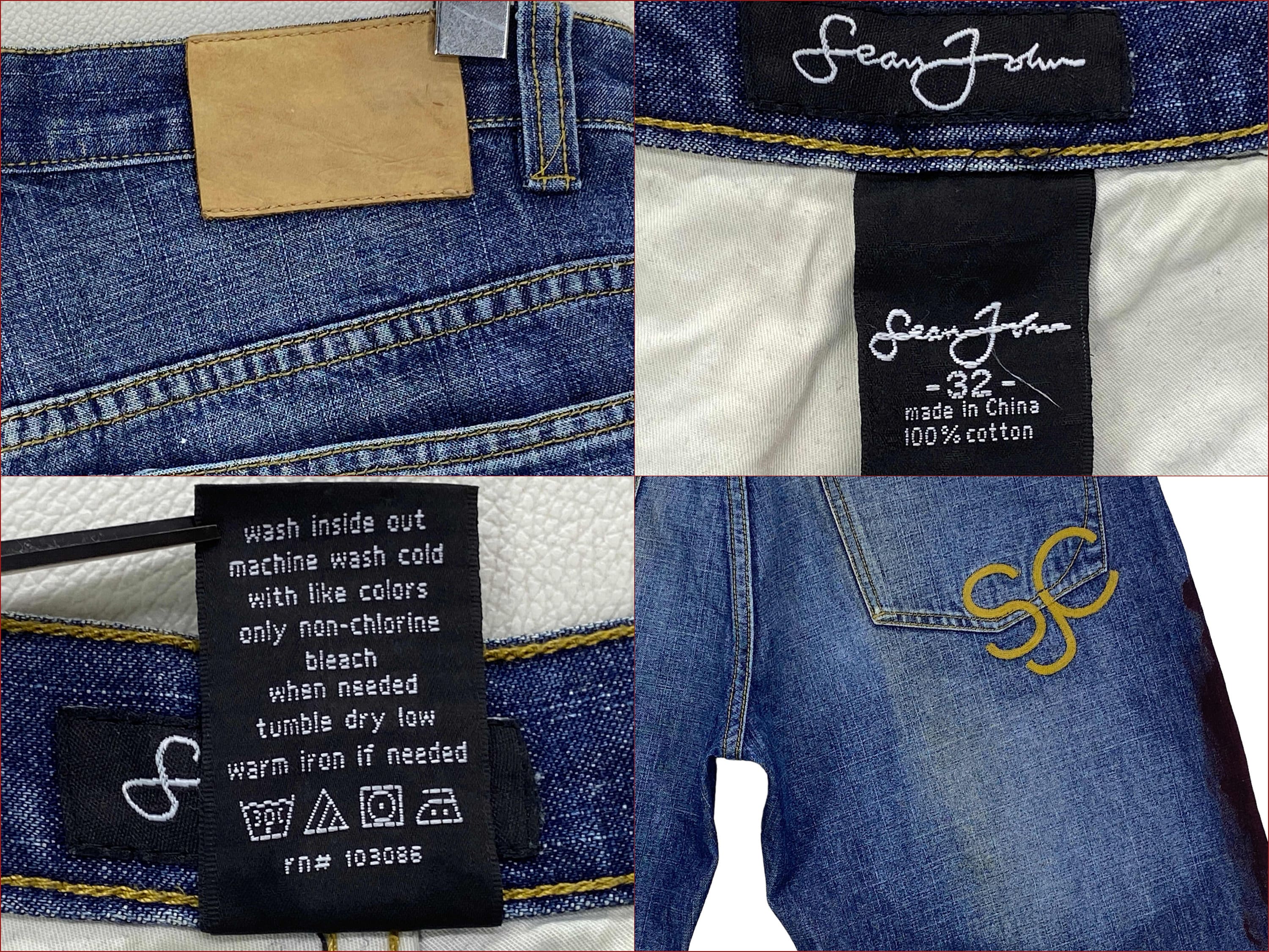 パンツ Sean John handpainted jeans Sean John Jeans Size 40 W40xl33.5 Vintage Sean John Baggy