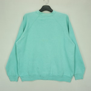 Tultex Sweatshirt Mens Size XL 80s 90s Poly Cotton Pullover Made in USA