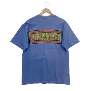 Buya Hawaii Shirt Vintage Buya Take No Prisoner Hawaiian Surfwear Tshirt Made in USA Men&#39;s Size XS/S