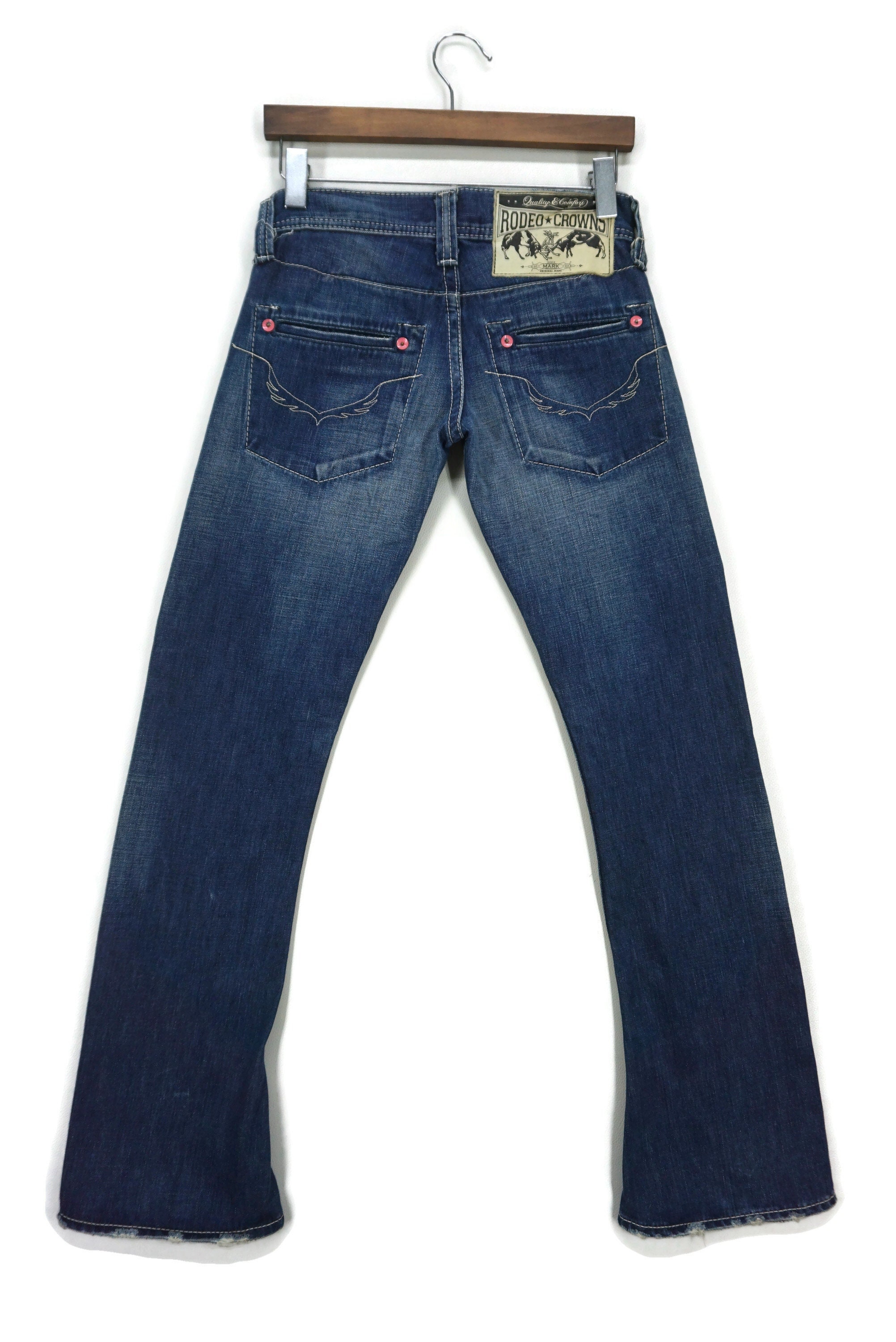 RODEO CROWNS ノベルティー Rodeo Crowns Bootcut Jeans: Low Waist Flare, Made in Japan