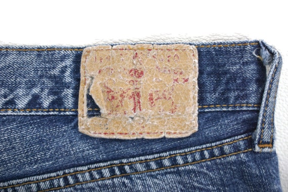 Levis 501 Jeans Size W30xL28.5 90s Levis 501 Dist… - image 7
