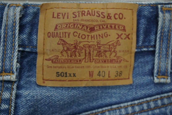 Levis 501 Jeans Size 37 W37xL33.5 Levis Jeans Lev… - image 7