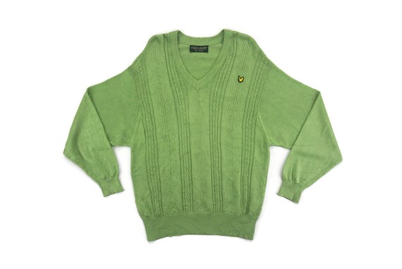 Scott Sweater Mens Size L Vintage Lyle 