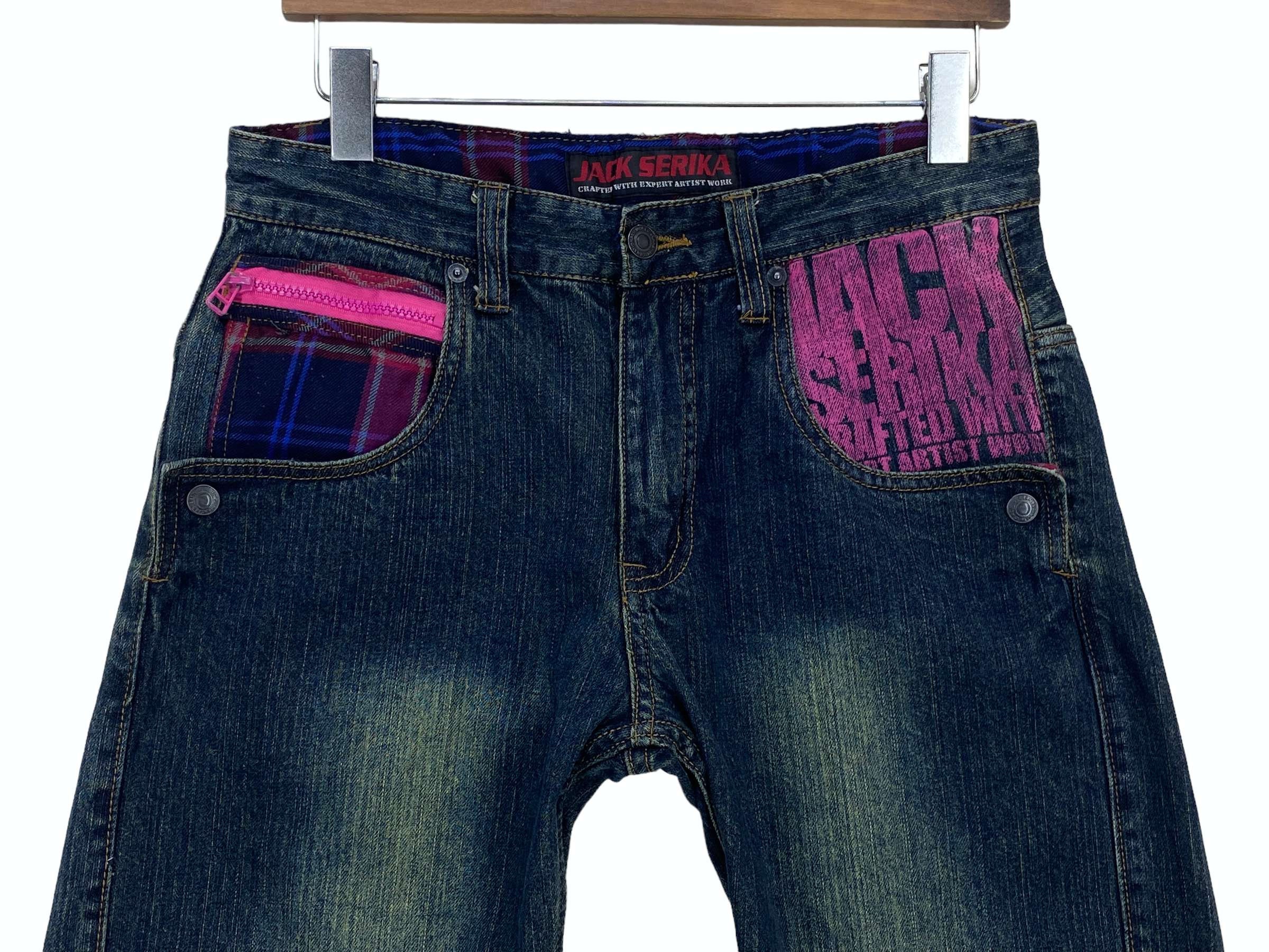 Jack Serika Jeans Size M W31xl32.5 Jack Serika Straight Leg